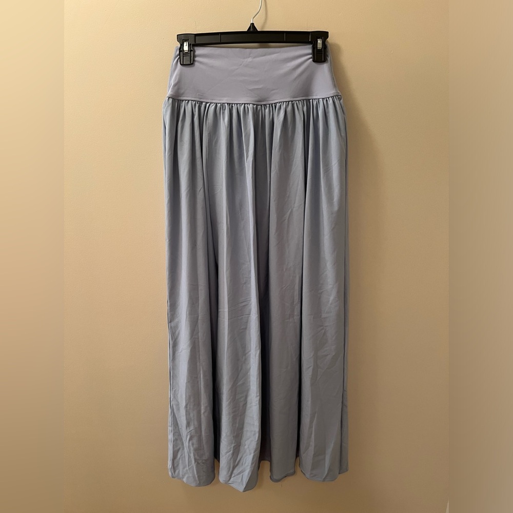 Halara Women's Light Blue Breezeful High-Waisted Maxi Skirt Size S NWT